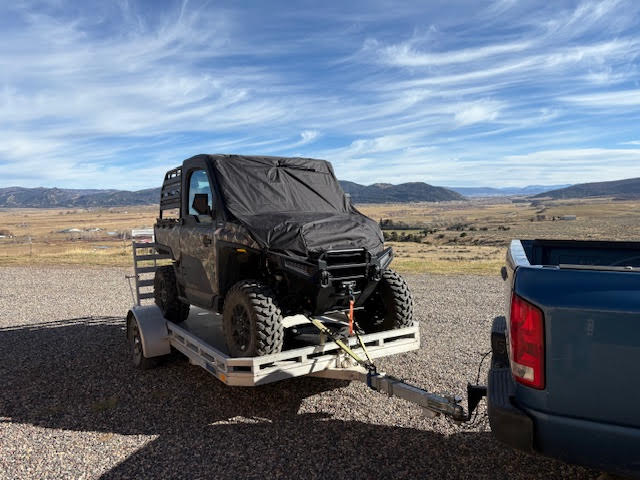 Polaris Ranger Padded Front Cover- Real Tree Camo