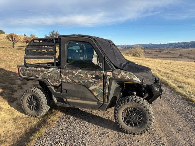 Polaris Ranger Northstar (or pop-open windshield models)